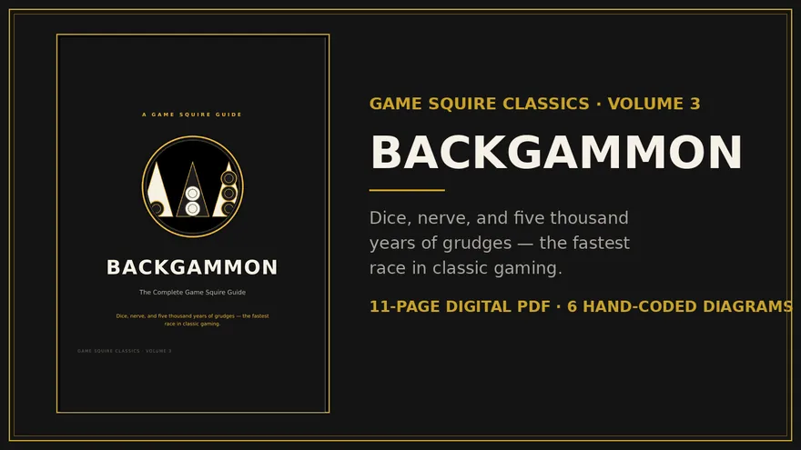 Backgammon — The Complete Game Squire Guide cover art