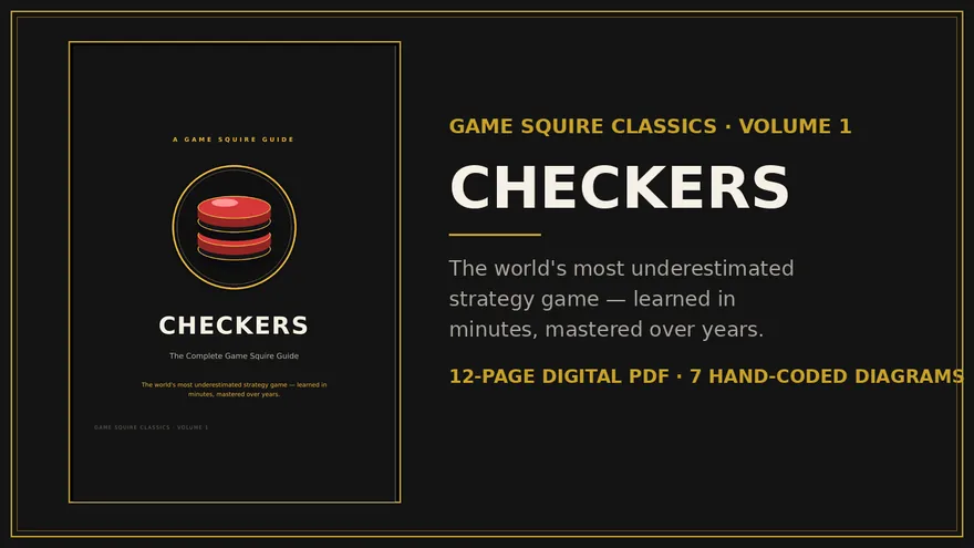 Checkers — The Complete Game Squire Guide cover art