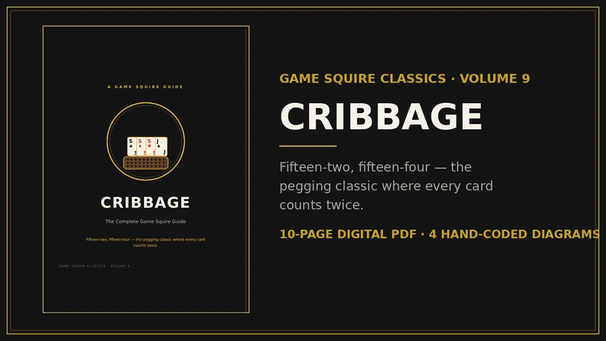 Cribbage — The Complete Game Squire Guide cover art