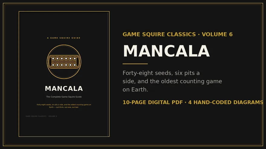 Mancala — The Complete Game Squire Guide cover art